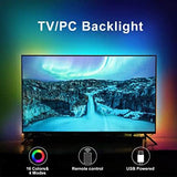 Bluetooth TV LED Backlights Strip Lights 5050 RGB Light Strip Music Sync USB