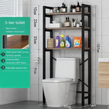 3-Tier Over Toilet Storage Unit (black)