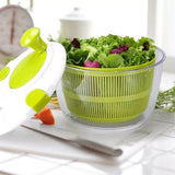 5L Large Salad Spinner and Dresser + Free vegetable Chopper