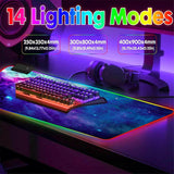 Galaxy Large RGB Mouse Pad - 80x30CM