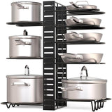 Pot Rack Organizer under Cabinet, 3 DIY Methods