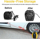 Tire Inflator & Air Compressor Pump