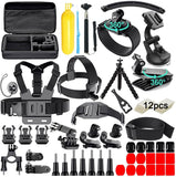 61 in 1 Action Camera Accessories Kit for GoPro Hero 10 9 8 7 6 5 4 Hero Session 5 Black Gopro Max Insta360 Xiaomi Yi DJI AKASO