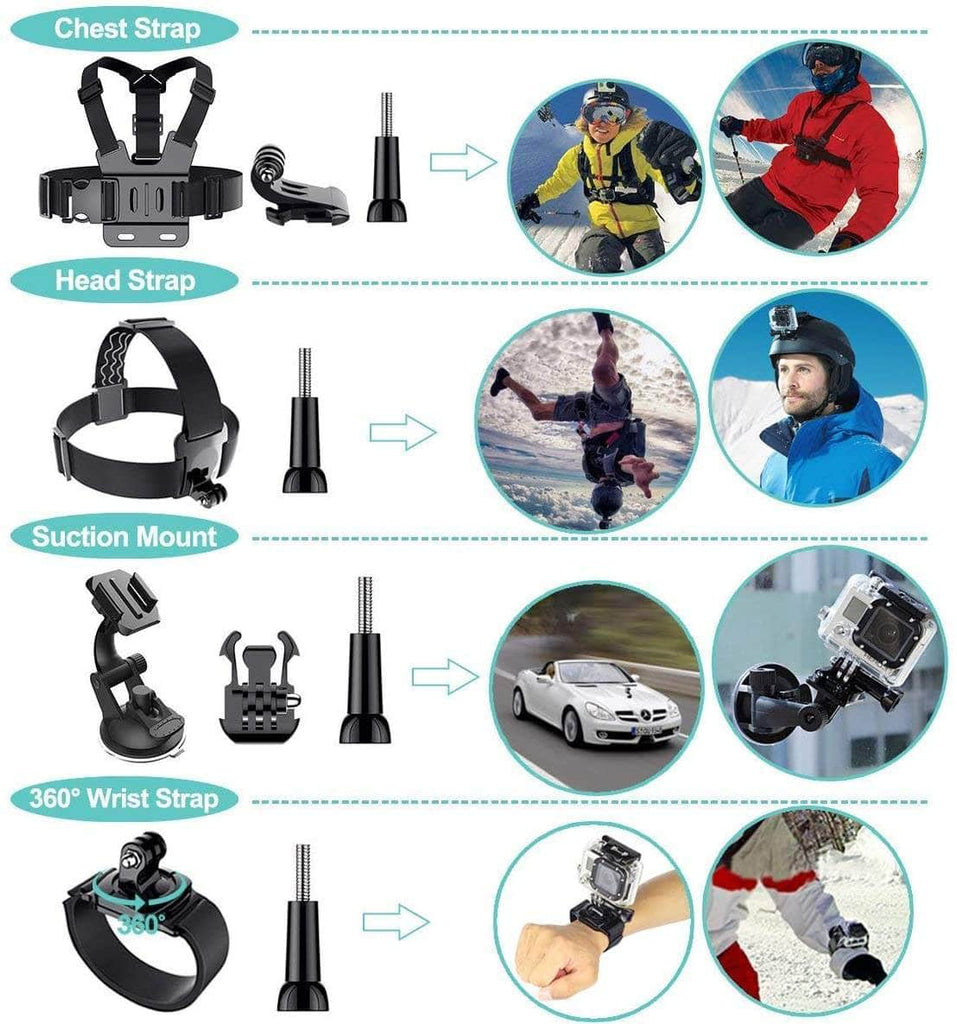 Wholesale Accessoires Kitway, Kit de protection d'écran pour GoPro