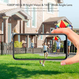 Smart Home Solar Outdoor Camera Wireless SD card