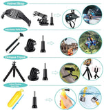 61 in 1 Action Camera Accessories Kit for GoPro Hero 10 9 8 7 6 5 4 Hero Session 5 Black Gopro Max Insta360 Xiaomi Yi DJI AKASO
