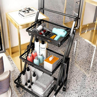 Metal Storage Rolling Cart 3 Tier