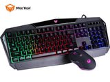 MEETION C510 Rainbow Backlit Gaming Keyboard and Mouse Set