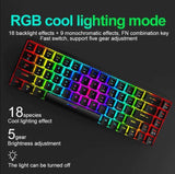 T8 Mechanical Keyboard 68 Keys USB Type-C Wired
