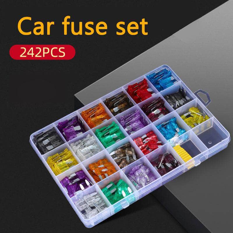 Car Fuse Set  Box - 242 pcs