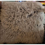 Faux Fur Throw Pillow 40 cm x 40 cm (Cushion included)