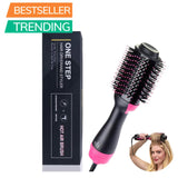 One Step Hot Air Brush, 3-in-1 Hair Dryer Brush & Styler & Volumizer Multi-functional Straightener