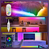 RGBIC Led Strip Lights Bluetooth-compatible Dreamcolor Wifi Tuya