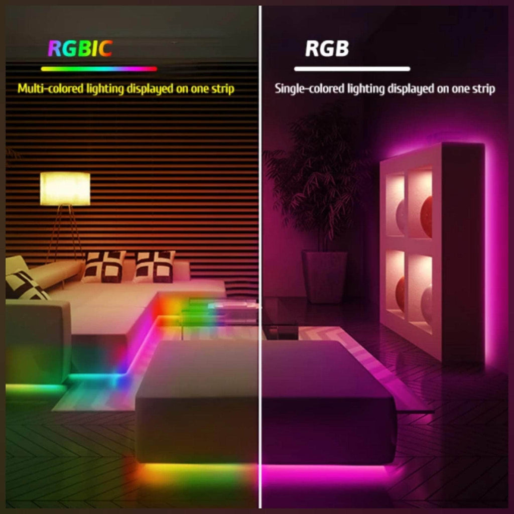 RGBIC Led Strip Lights Bluetooth-compatible Dreamcolor 10 M Wifi Tuya