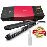 Professional Hair Steam Straightener (1 Year Warranty)