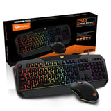 MEETION C510 Rainbow Backlit Gaming Keyboard and Mouse Set