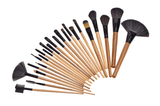 24pcs Makeup Brush Sets Professional Cosmetics (Black Pouch included)