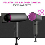 Mini Portable Foldable Hair Dryer Travel 1400W - Ionic