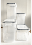 15pcs BPA Free Plastic Dry Food Canisters for Kitchen Pantry Organization