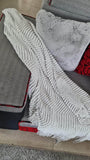 Nordic Knitted Throw Blanket