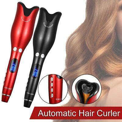 Umate Spin and Curl Automatic Hair Rotating Curler Wand (Random Color)