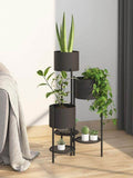 Metal Plant Stand, 6 Tier 6 Potted Indoor Outdoor Flower Pot Stand