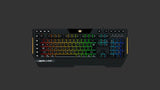 MEETION MT-K9420 RGB LED Membrane Backlit Wired Gaming Keyboard | 104/105 Standard Keys with Custom Macro Pro Membrane