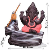 Ganesha Incense Burner Backflow + 100 cones