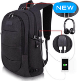 Laptop Backpack for Women Men water resistant Anti Theft Travel Business School Daypack with USB Charging Port and Lock